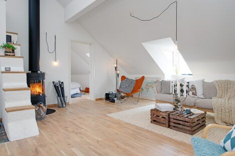 Tiny swedish apartment