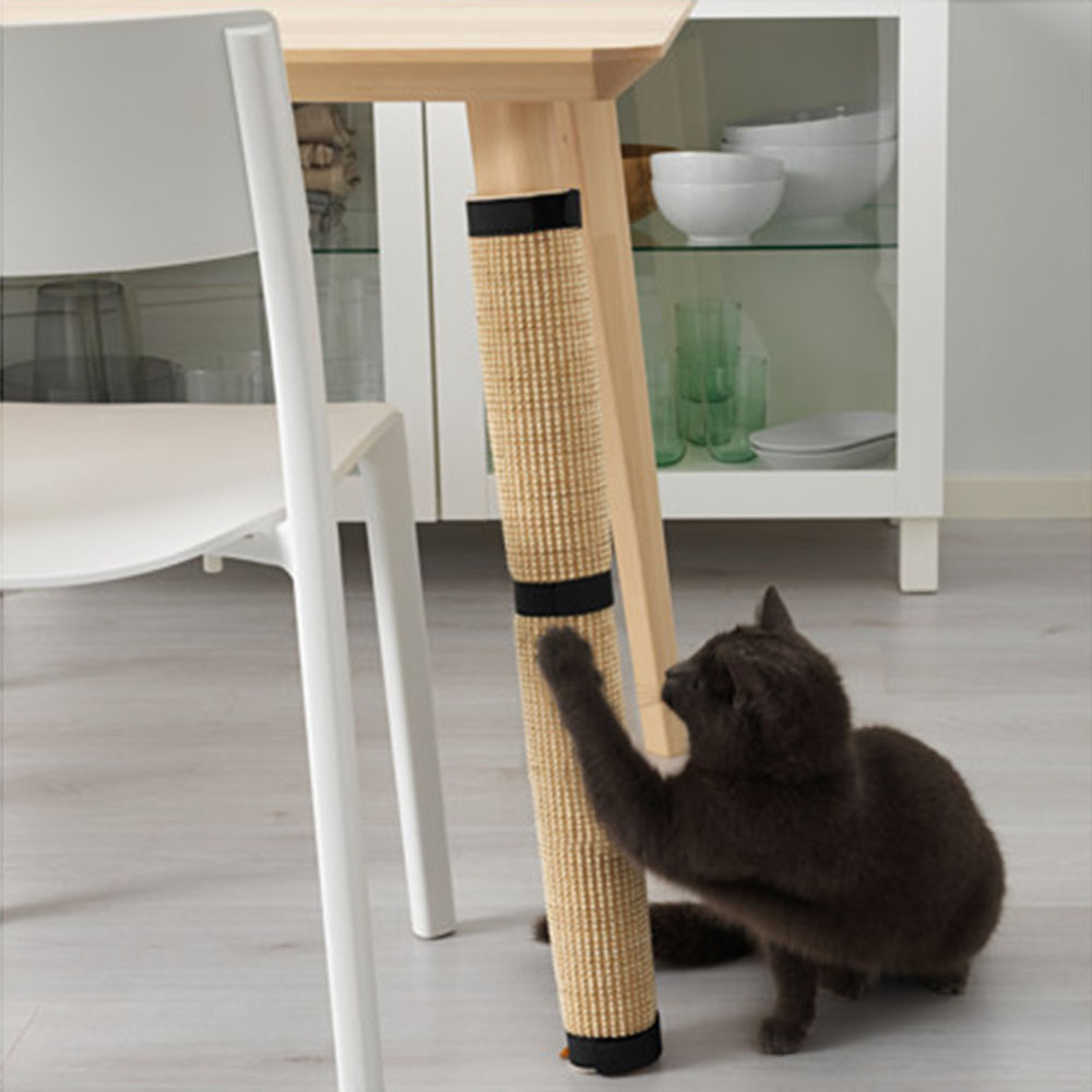 Dogs and cats making the most of IKEA's new LURVIG furniture collection.