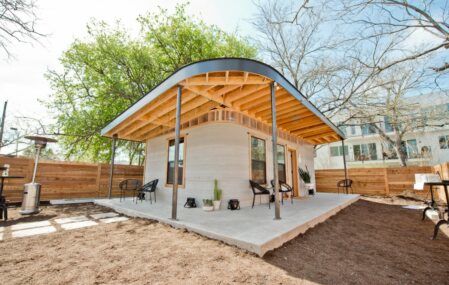 New Story's stylish new 3D Printed Homes, all made in hopes of ending global homelessness.