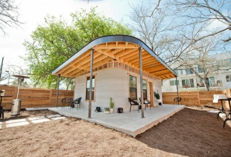 New Story's stylish new 3D Printed Homes, all made in hopes of ending global homelessness.