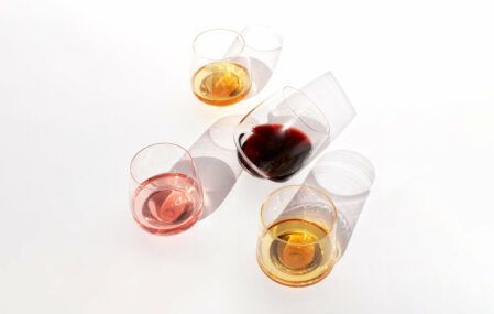 saturn family of wine glasses