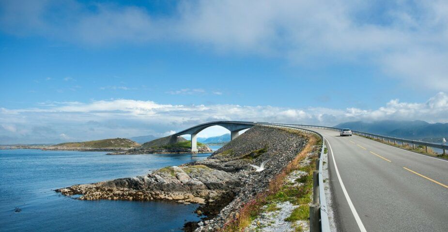 Norway's iconic island-hopping Atlantic Road.