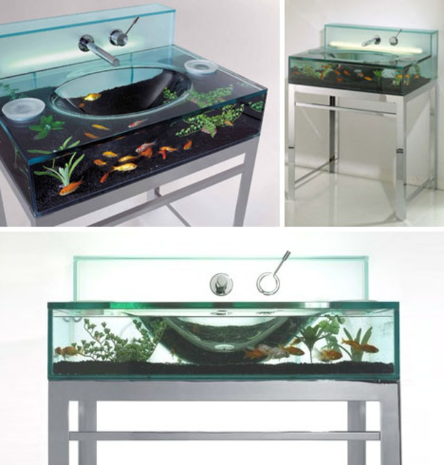 fish tank sink combo