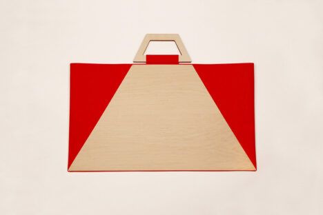 Origami bag flat