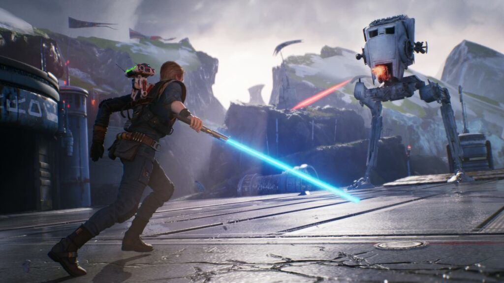 Concept art for "Star Wars Jedi: Fallen Order," unveiled at E3 2019.