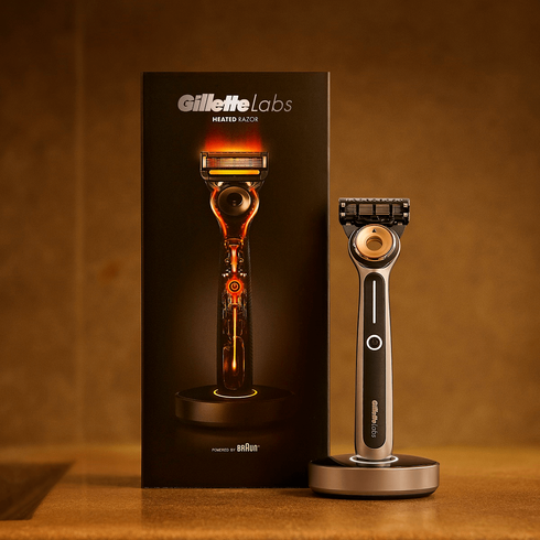 The new Heated Razor from GilletteLabs.