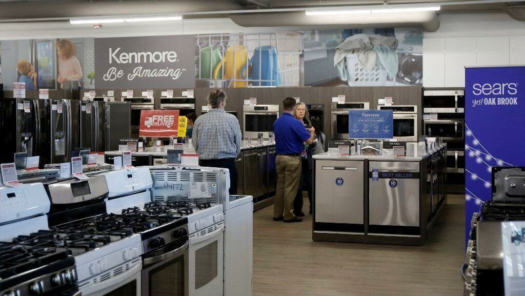 Inside one of Sears' new "Home and Life" stores.