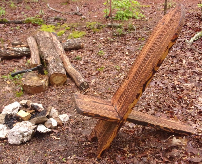 Stargazer viking plank chair
