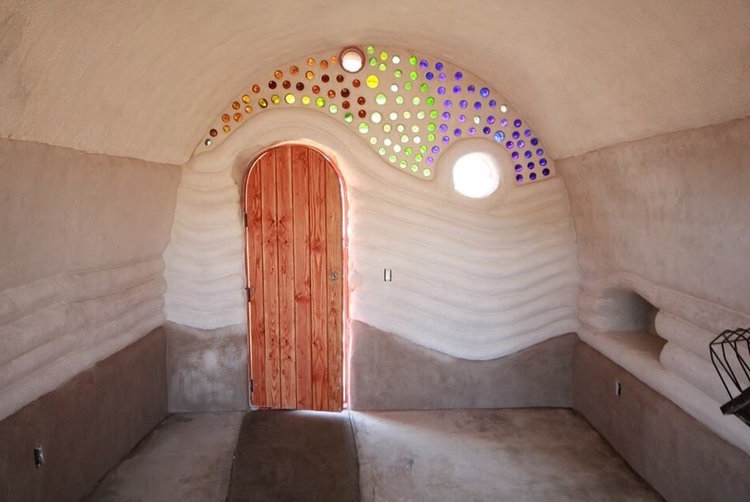 A few examples of CalEarth's "SuperAdobe" structures, built using ultra-sustainable construction methods.