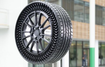 Michelin's Airless "Uptis" Tire