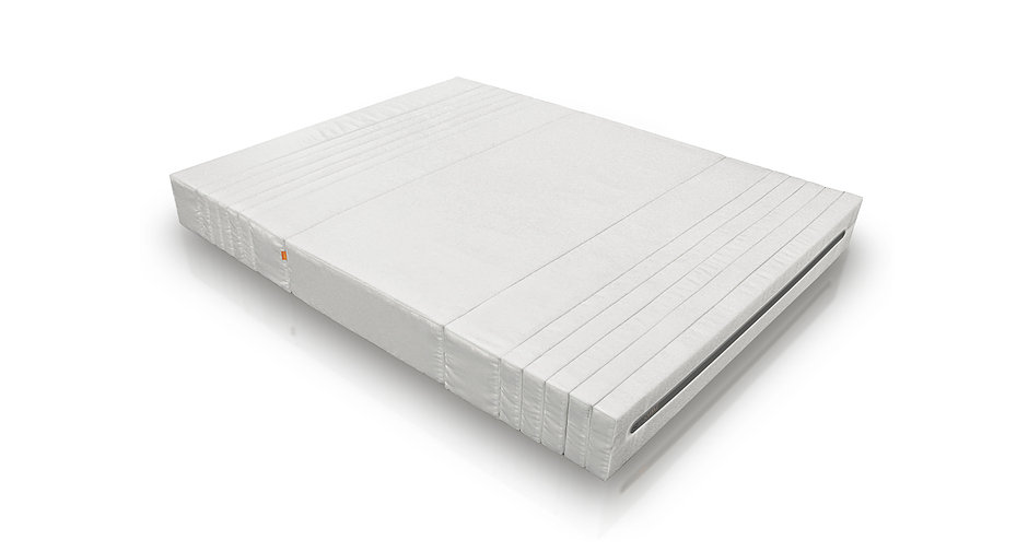 Slitted cuddle mattress
