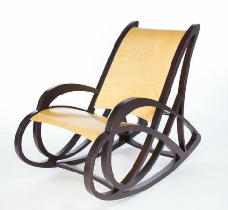 Wooden furniture pieces by designer Brooke M. Davis.
