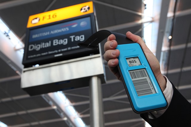 British Airways' New Electronic Luggage Tag