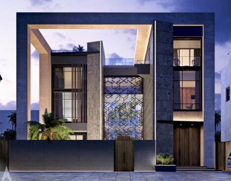 "The Cube" an ultramodern new home in Kuwait.
