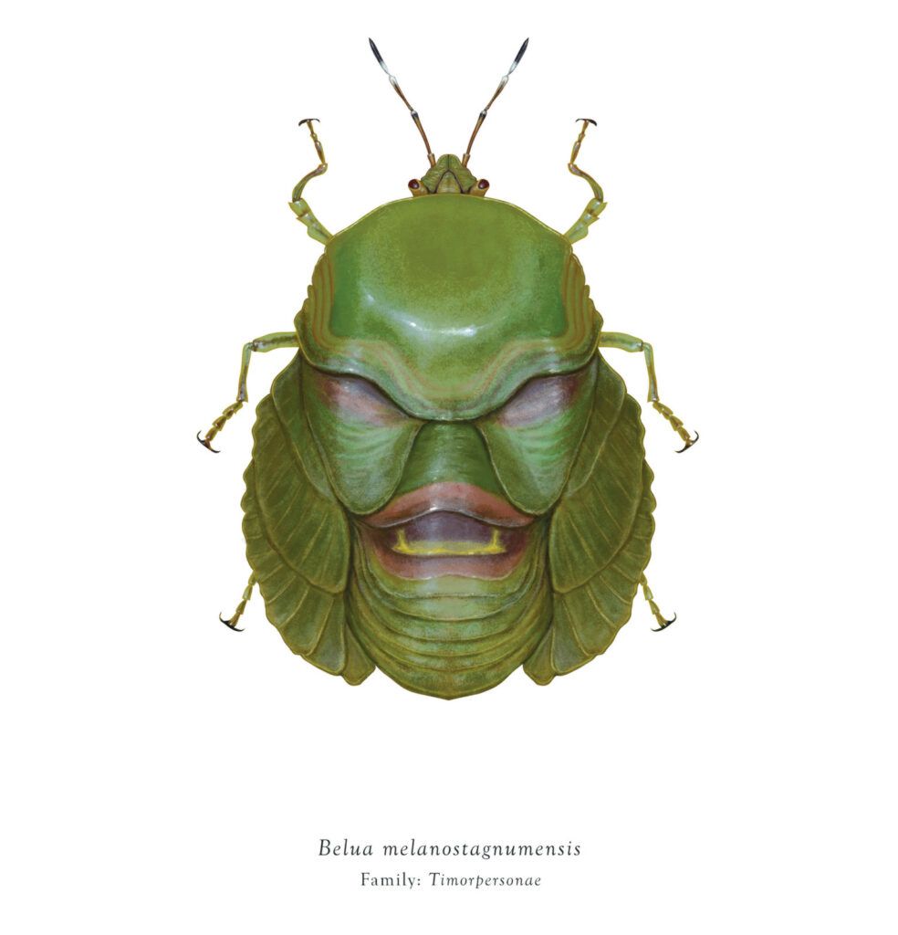 Richard Wilkinson reimagines iconic horror villains as real-lie insects. 