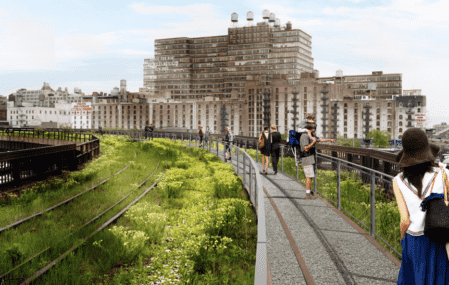 Renderings for the High Line in New York City