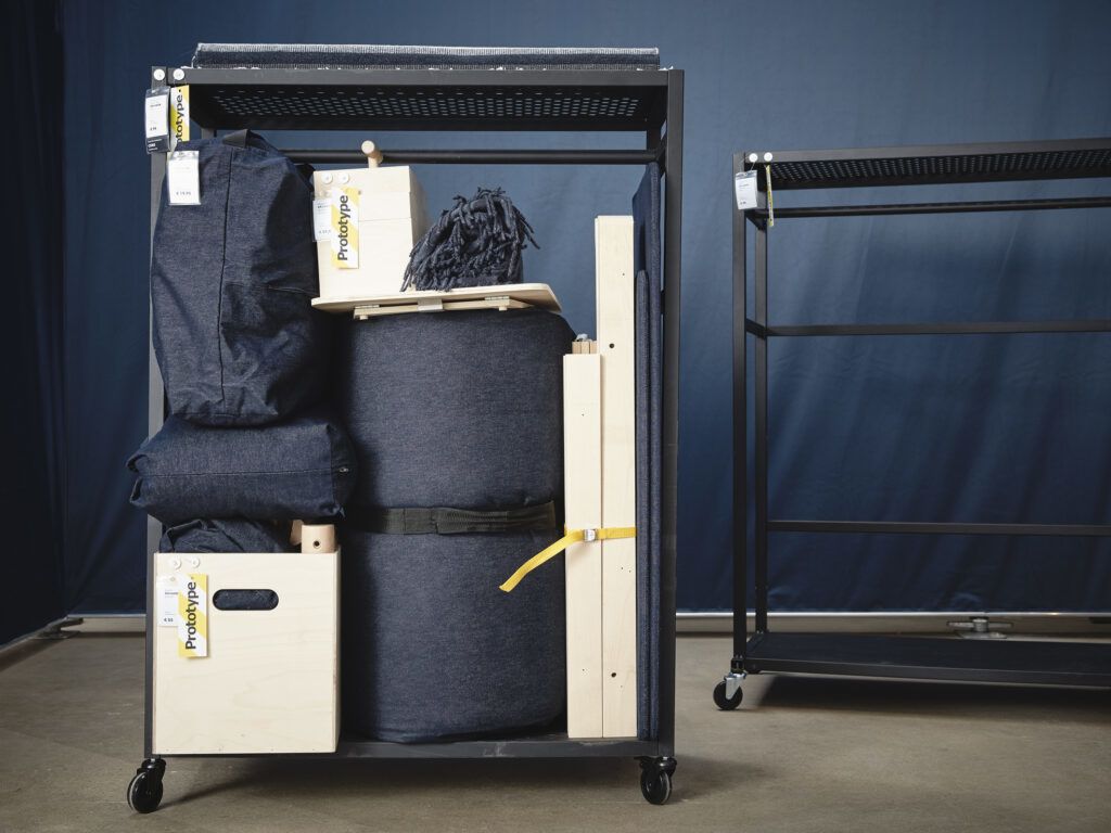RÅVAROR﻿, IKEA's ultra-portable new collection of flat-pack furniture.