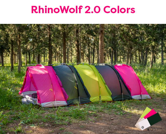 All the available door options for the RhinoWolf 2.0.