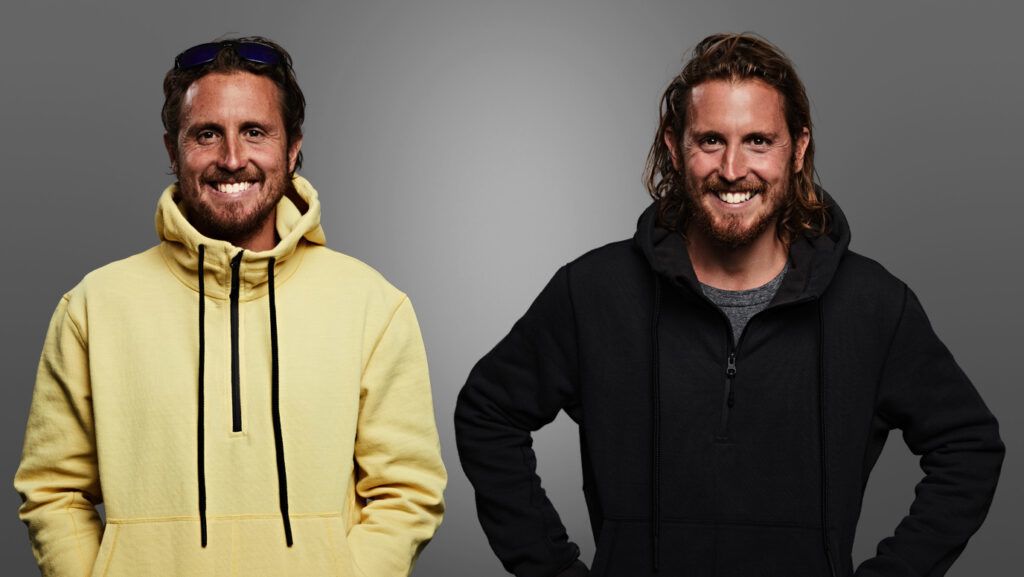 Brothers Nick and Steve Tidball, who together make up sports gear brand Vollebak.