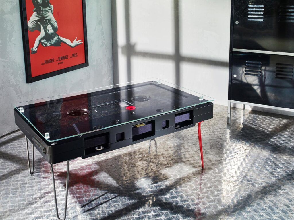 altar furniture tape deck coffee table