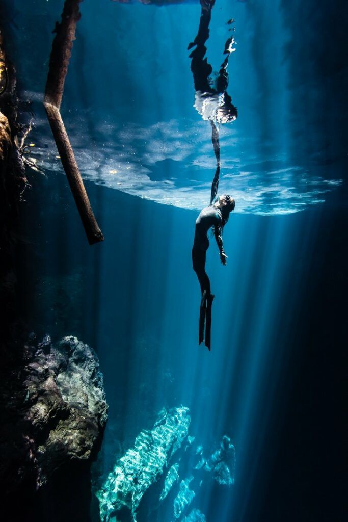 Underwater photos by the Mexican artist Christian Vizl.