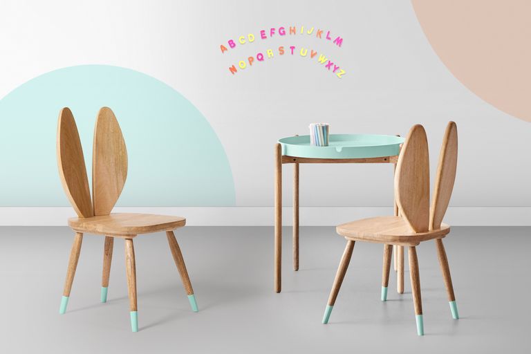 Swoon's Emmeline Chair, as featured in the company's new "Little Creatives" kids furniture collection.