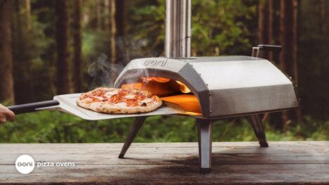 portable wood-fired pizza oven