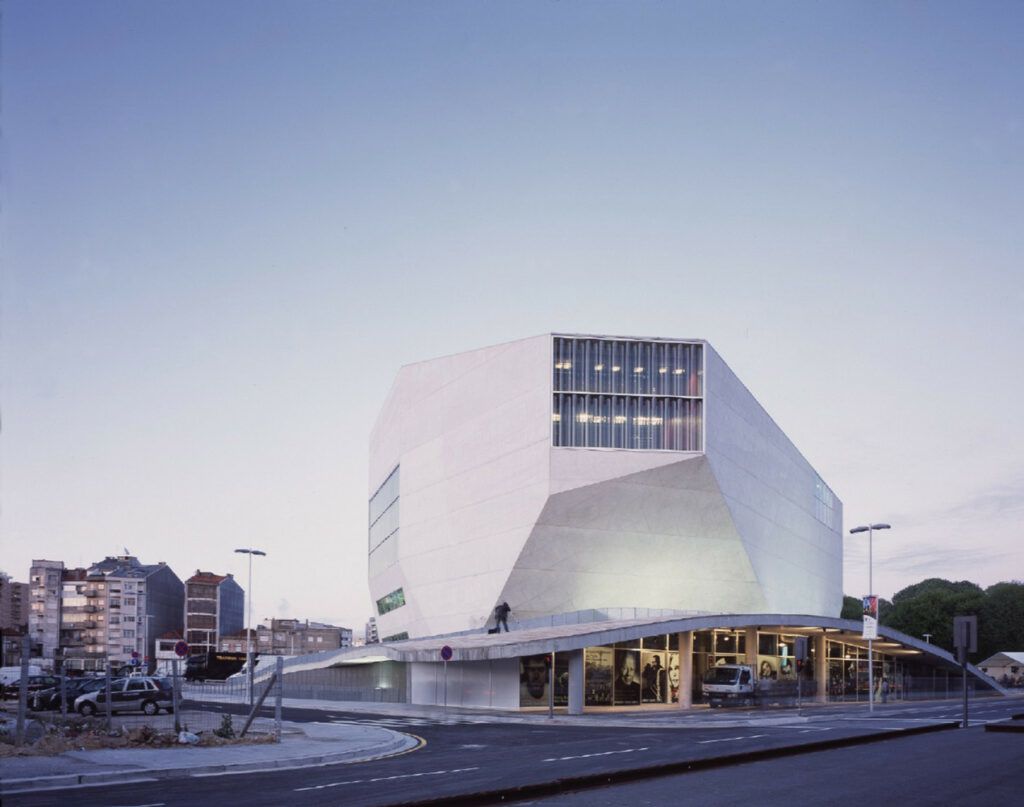 The Casa de Musica in Porto, Portugal. Designed by OMA