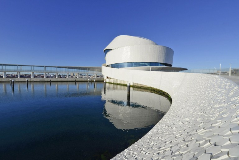 The cruise terminal at the Port of Leixões, designed by Luis Pedro Silva