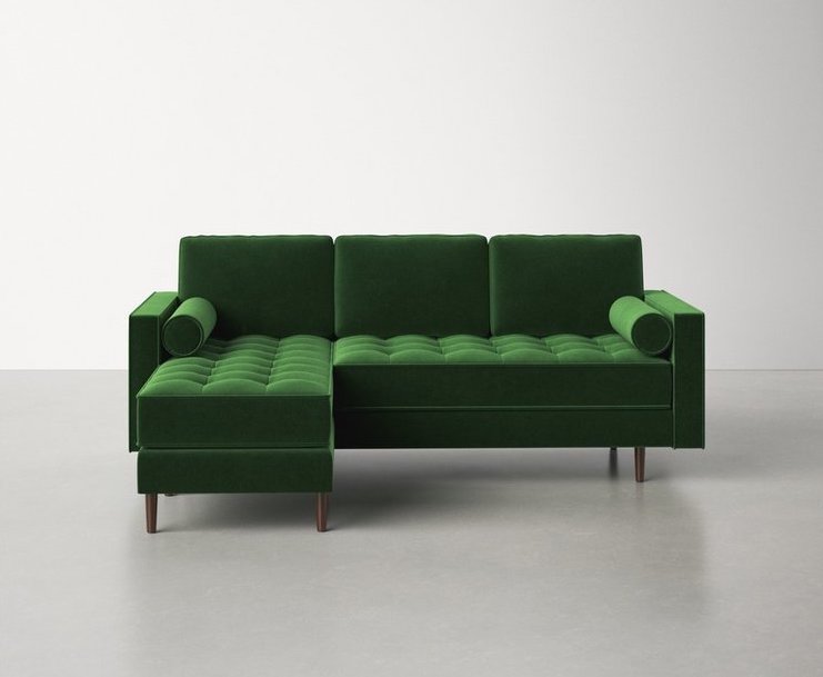  Lark Reversible Sofa & Chaise Sectional 