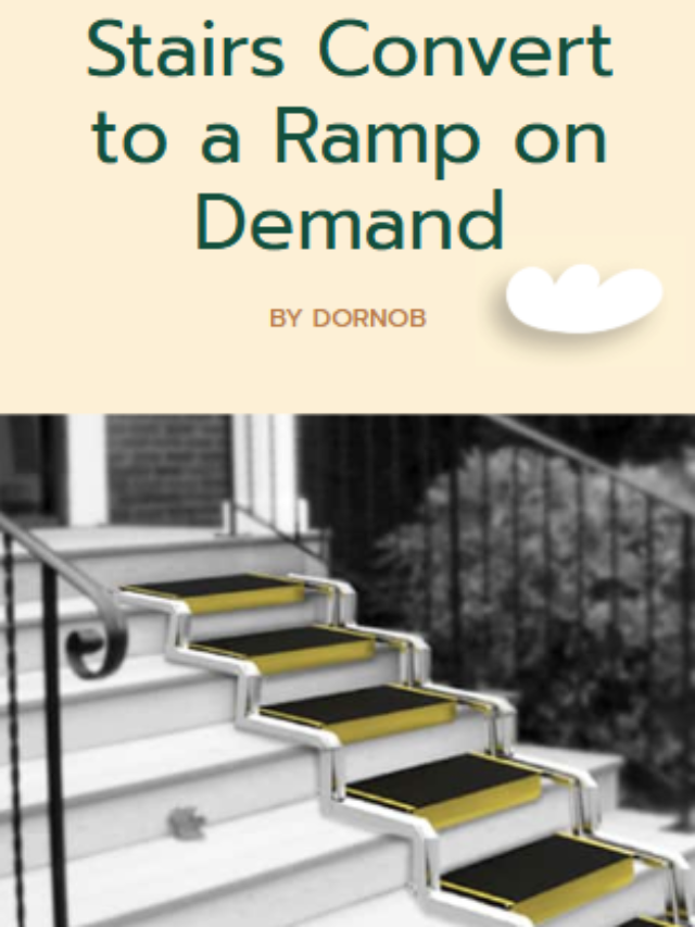 Stairs Convert to a Ramp